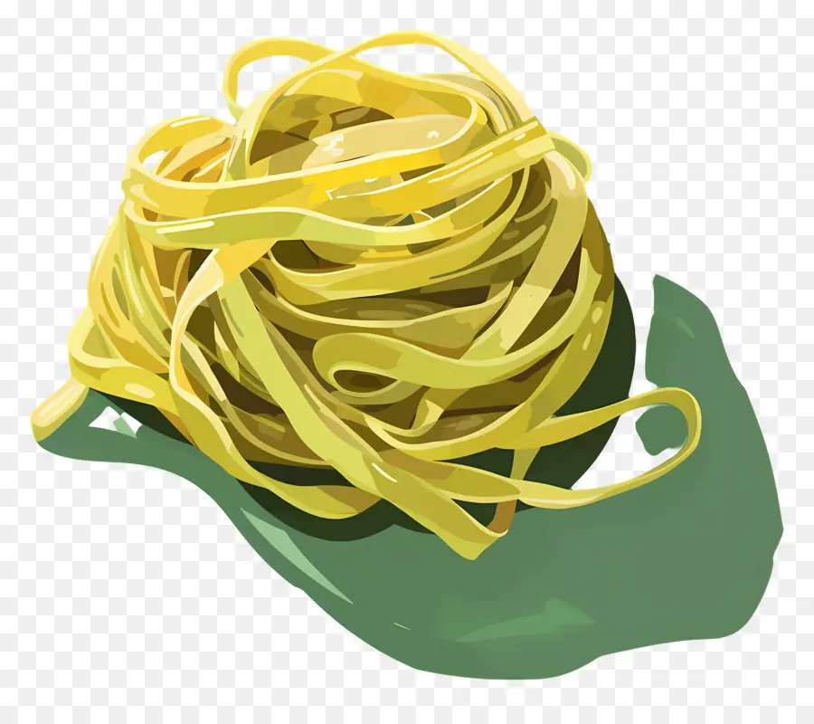 Fettuccine，Sarı Erişte PNG