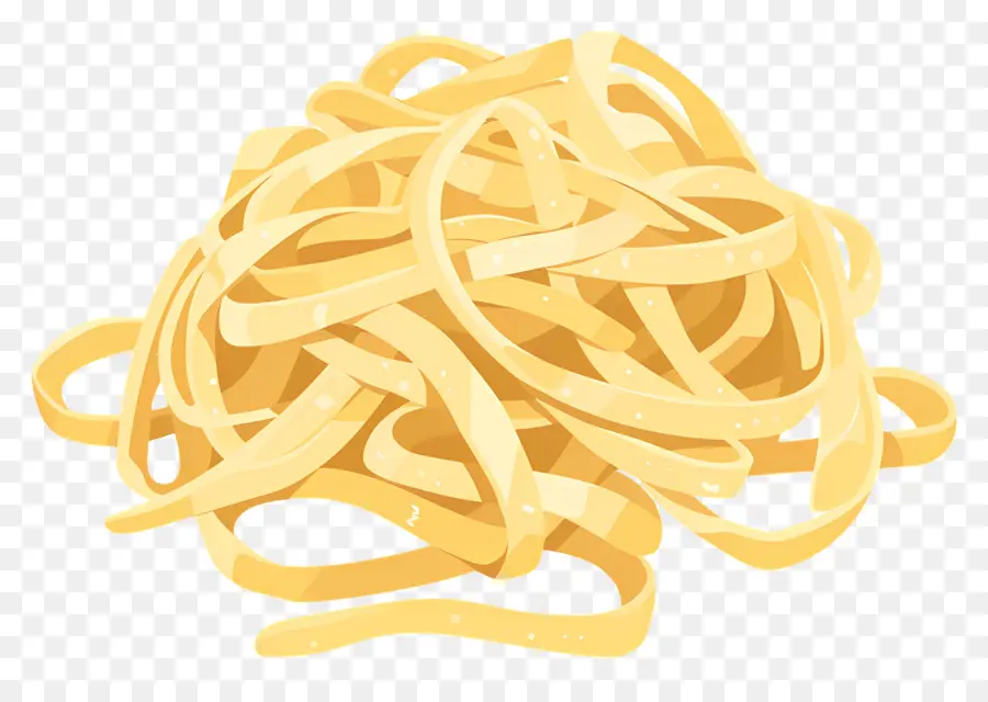 Fettuccine，Sarı Erişte PNG