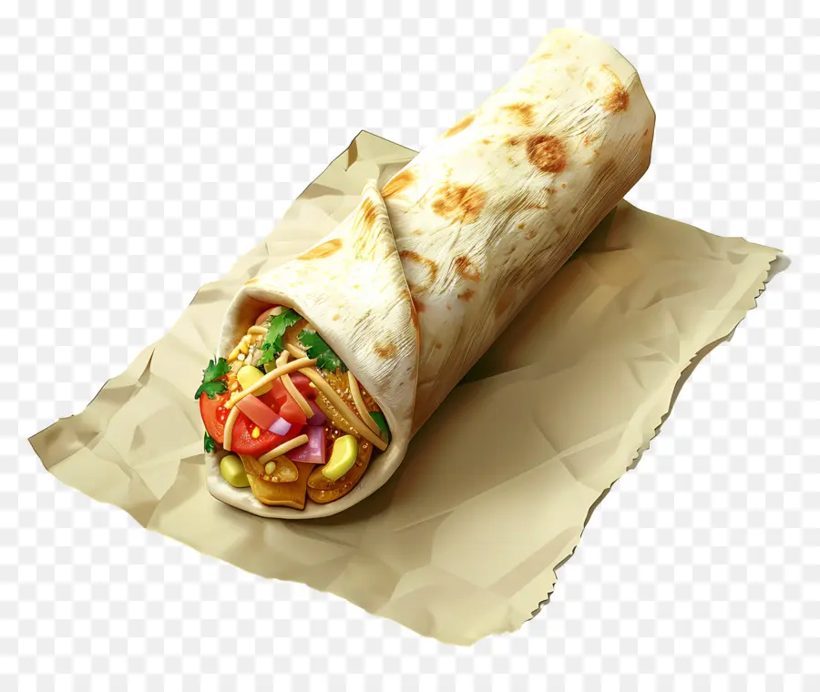 Burrito，Tako PNG