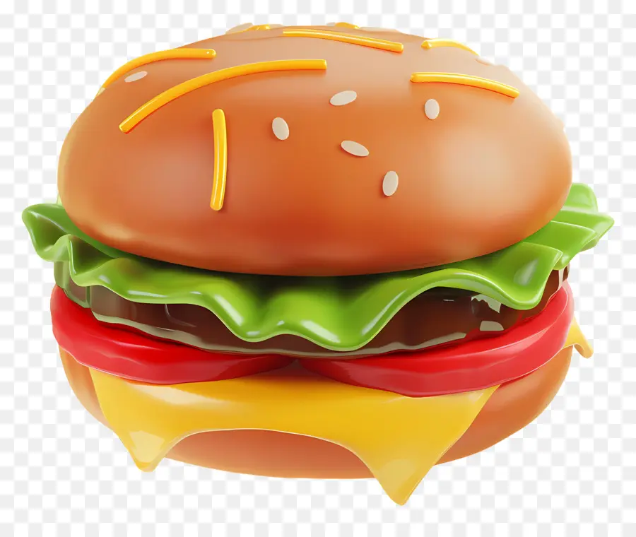 Cheeseburger，Duble çizburger PNG