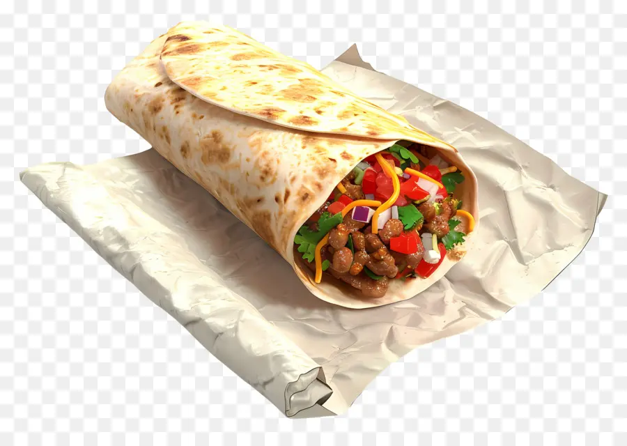 Burrito，Dürüm PNG