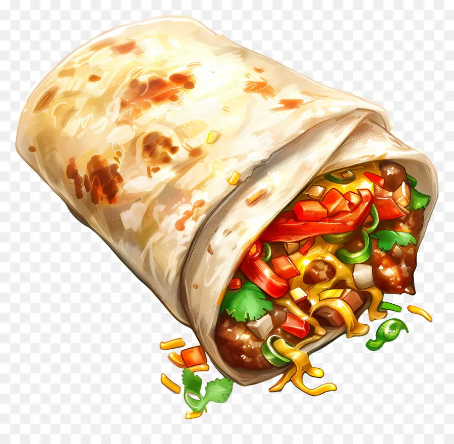 Burrito，Dürüm PNG