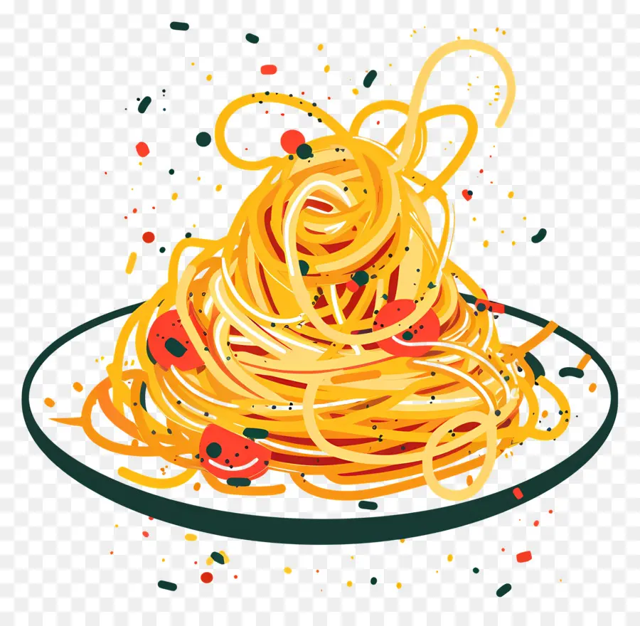 Spagetti，Makarna PNG