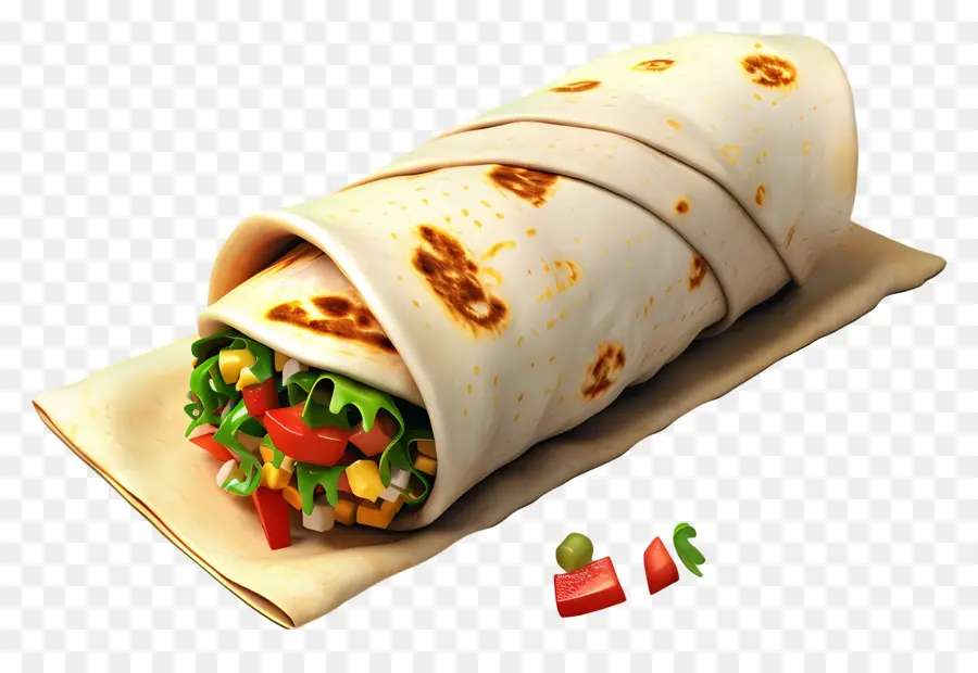 Dürümcü，Taco PNG