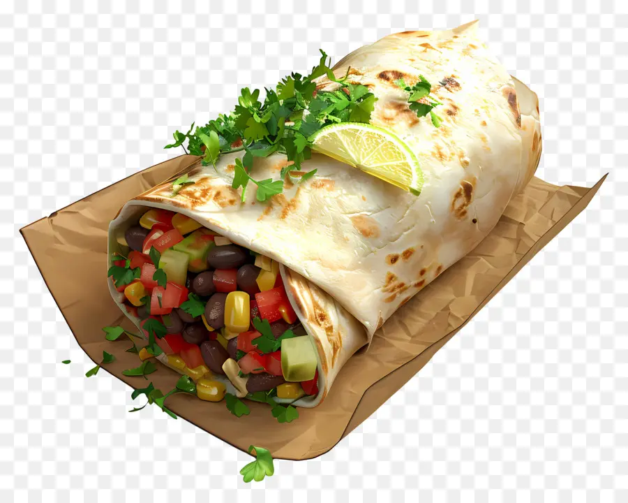 Burrito，Dürüm PNG