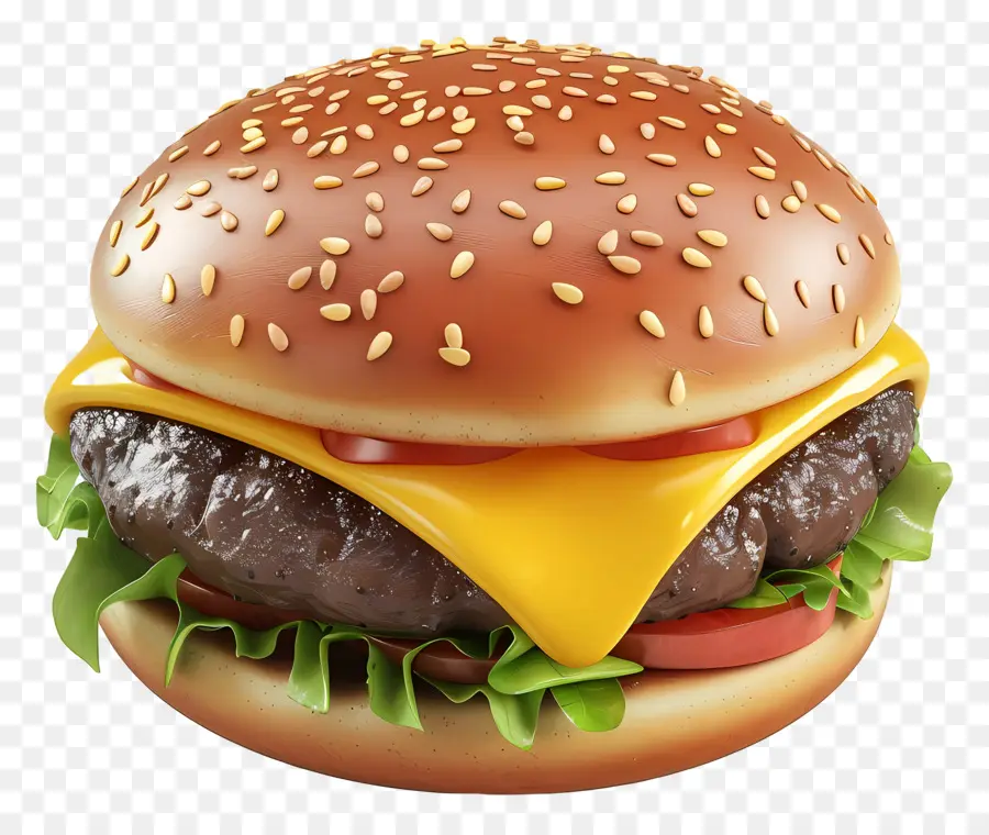 Cheeseburger，Marul PNG