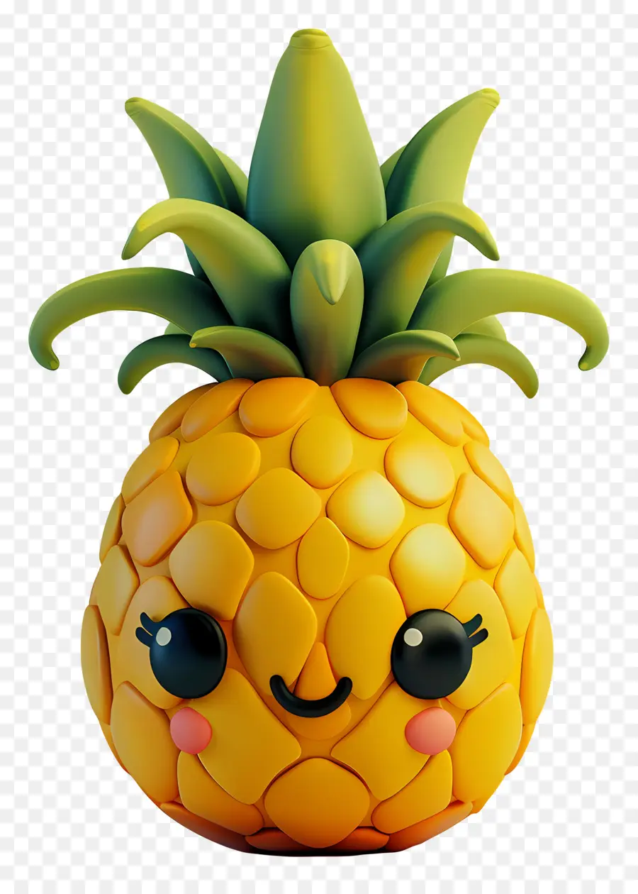 Ananas，Sevimli PNG