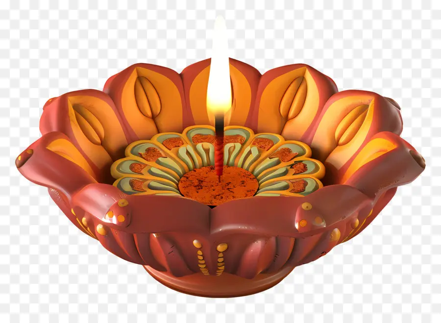 Diwali Diya，Dia Lambası PNG