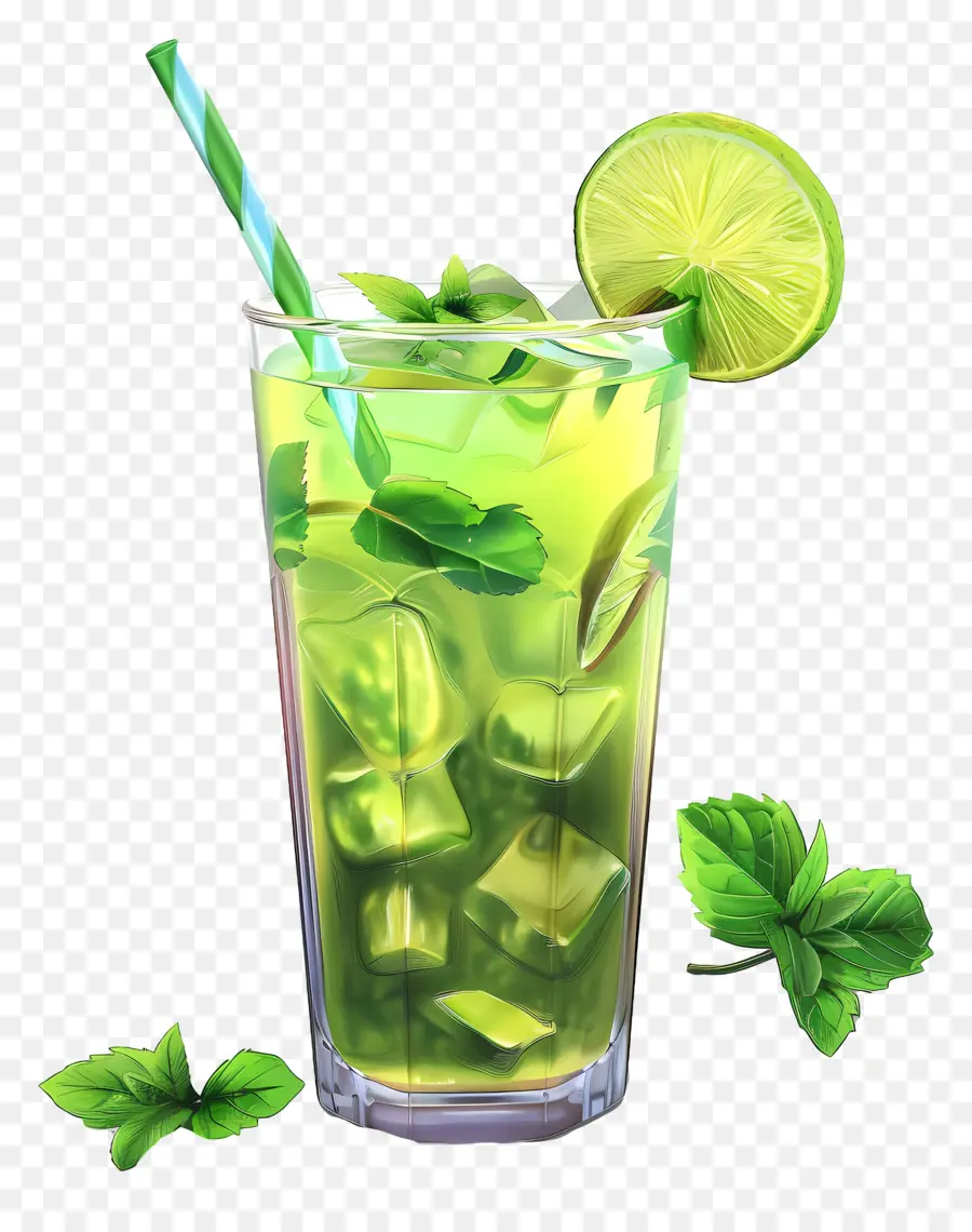 Mojito，Bir Bardak Mojito PNG