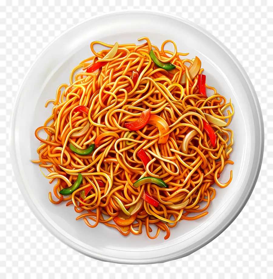 Chow Mein，Erişte Tabağı PNG