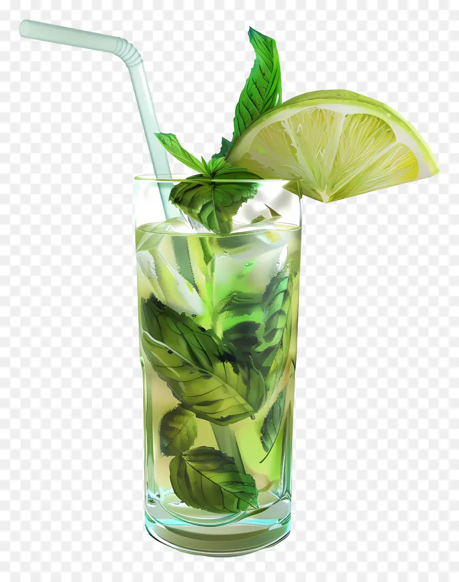 Mojito，Bir Bardak Mojito PNG