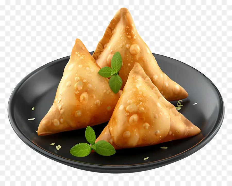 Samosa，Kızarmış Samosa PNG