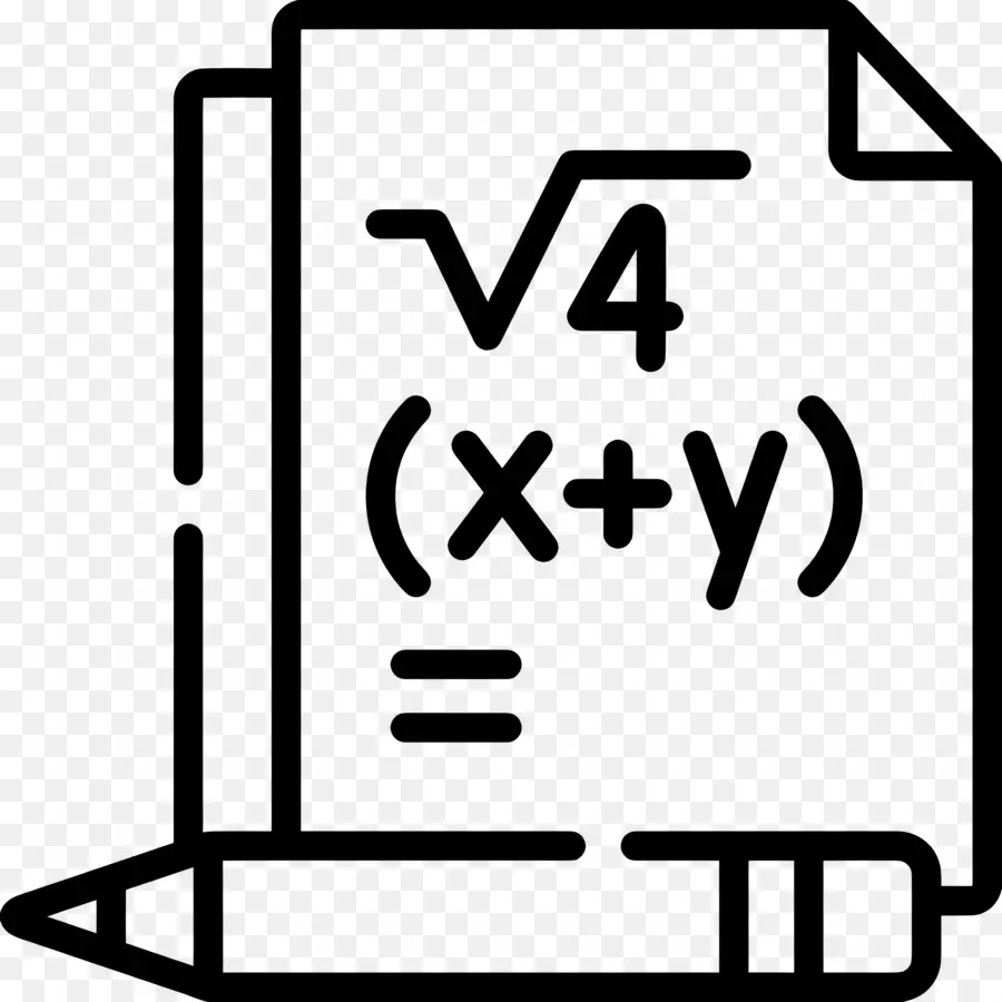 Formül，Matematik Kağıdı PNG