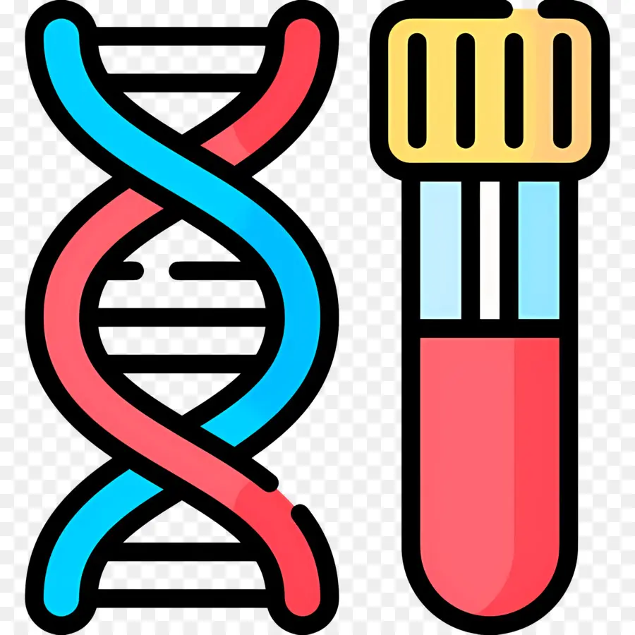 Bilim，Dna Ve Test Tüpü PNG