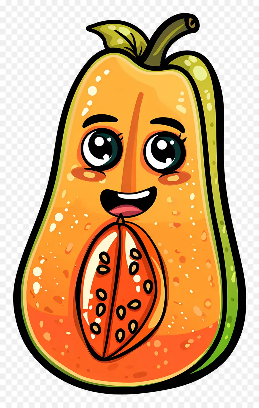 Karikatür Papaya，Papaya PNG