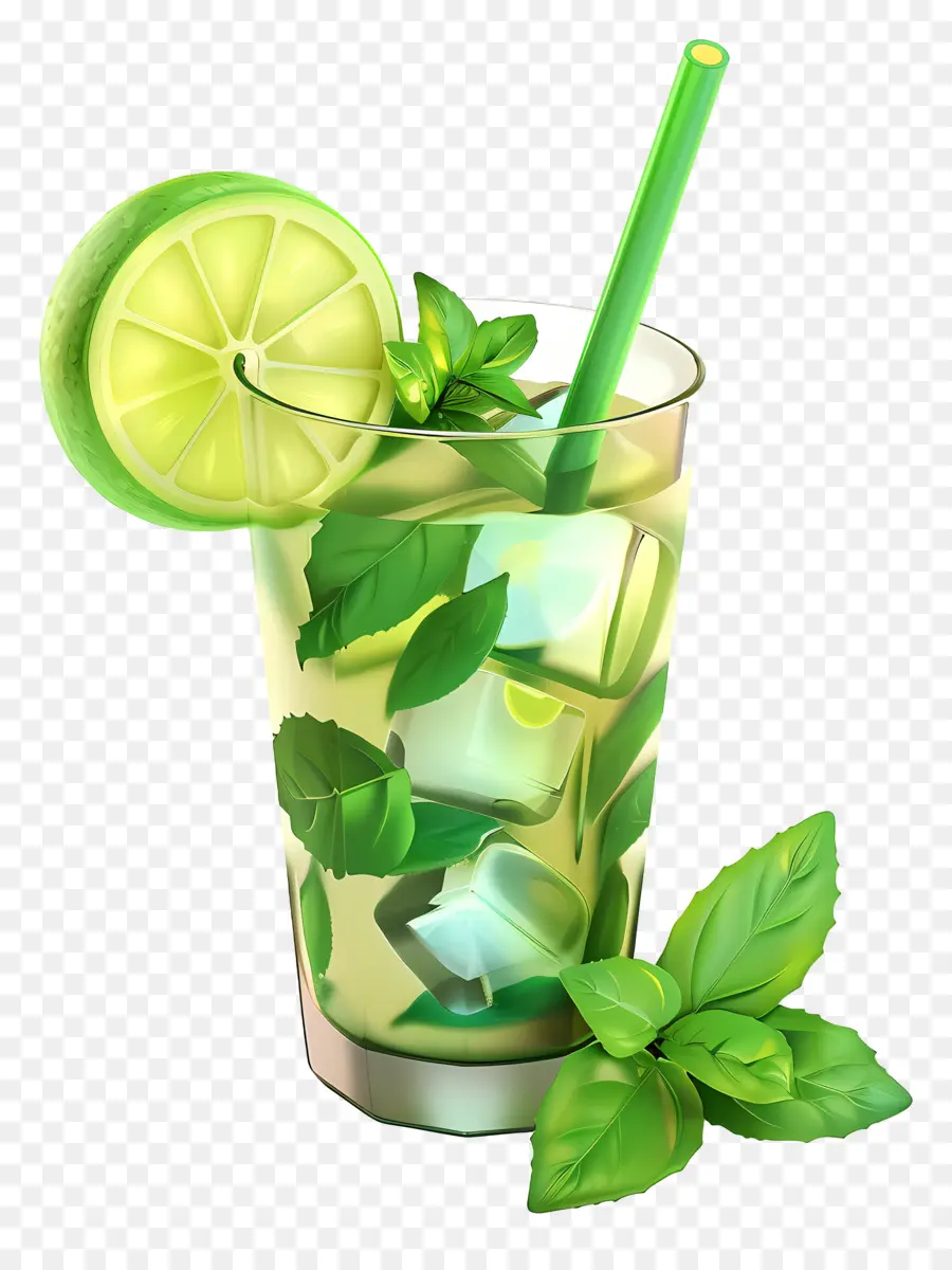 Mojito，Bir Bardak Mojito PNG