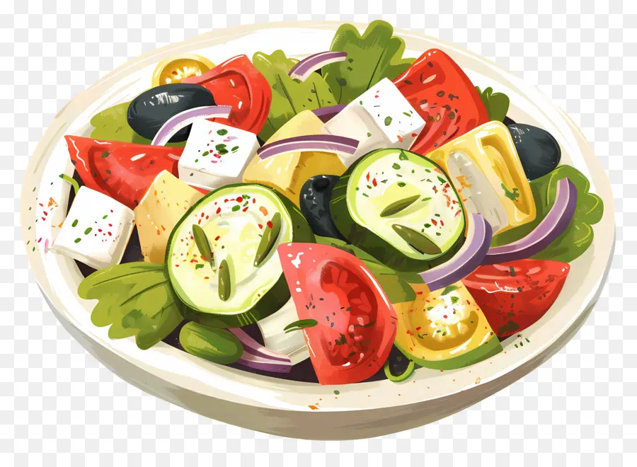 Yunan Salatası，Salata PNG