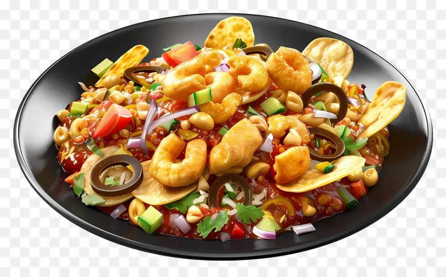 Chaat，Karides Salatası PNG