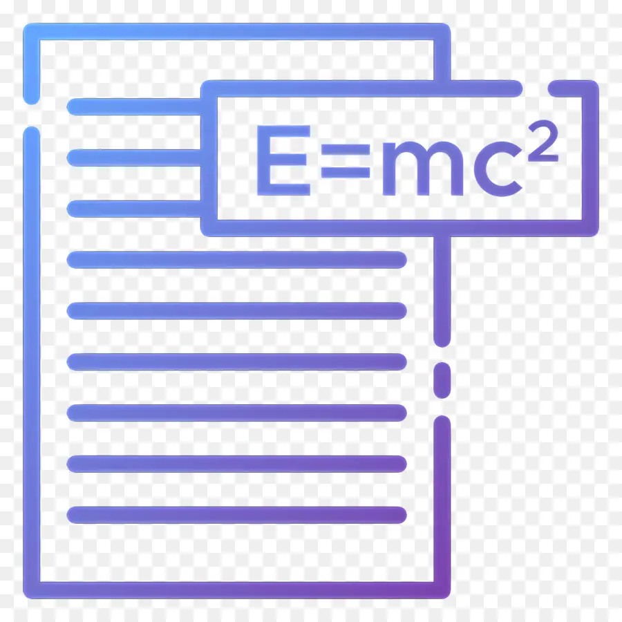 Formül，E=mc² PNG