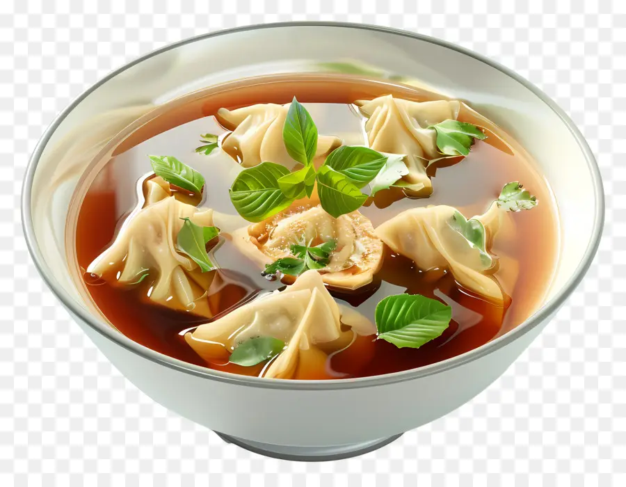 Wonton çorbası，Çorba PNG