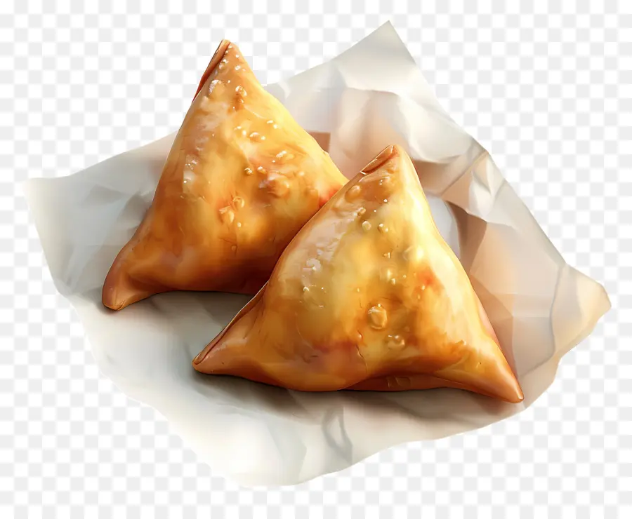 Samosa，Kızarmış Samosa PNG