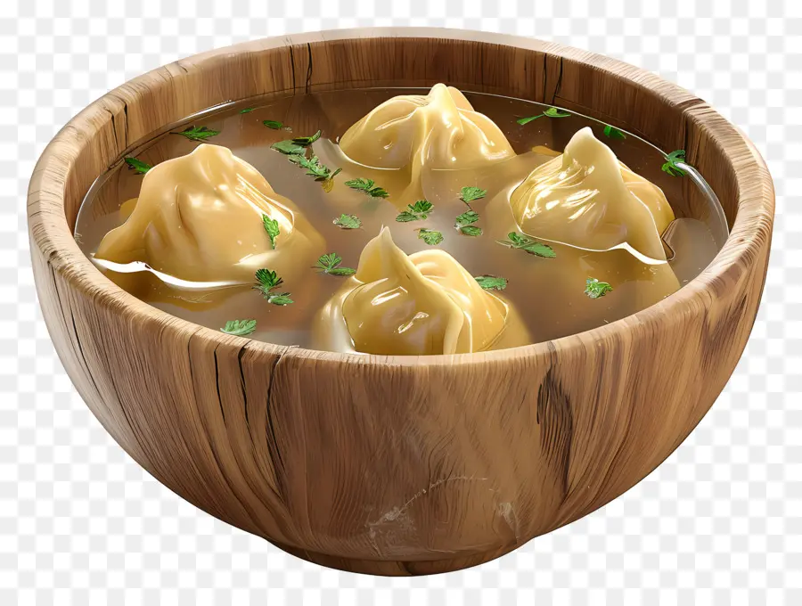 Wonton çorbası，Çorba PNG