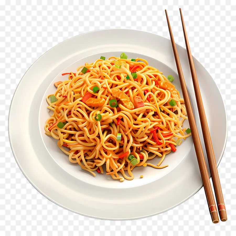 Chow Mein，Erişte Tabağı PNG