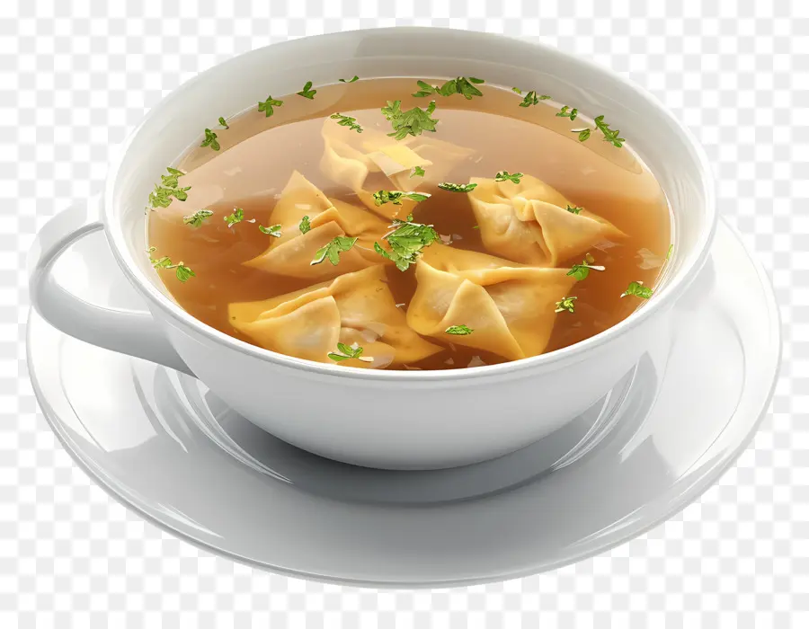 Wonton çorbası，Çorba PNG