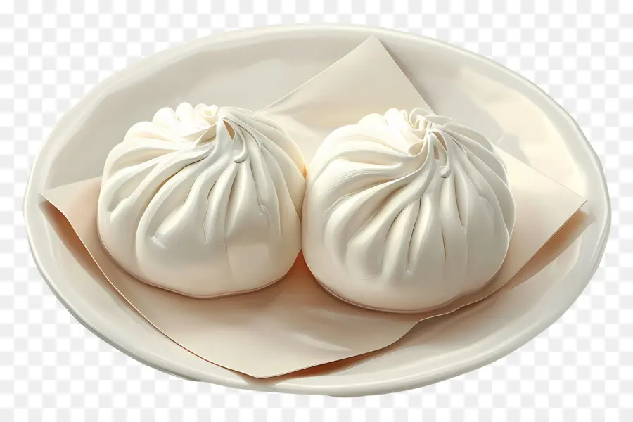 Baozi，Buharda Pişirilmiş Çörekler PNG