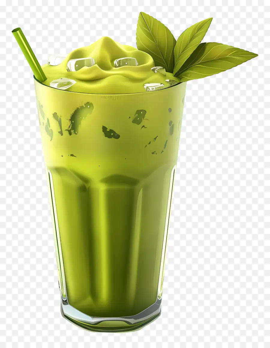 Matcha Içeceği，Yeşil İçecek PNG