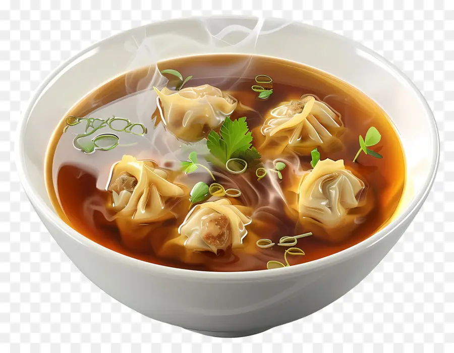 Wonton çorbası，Çorba PNG