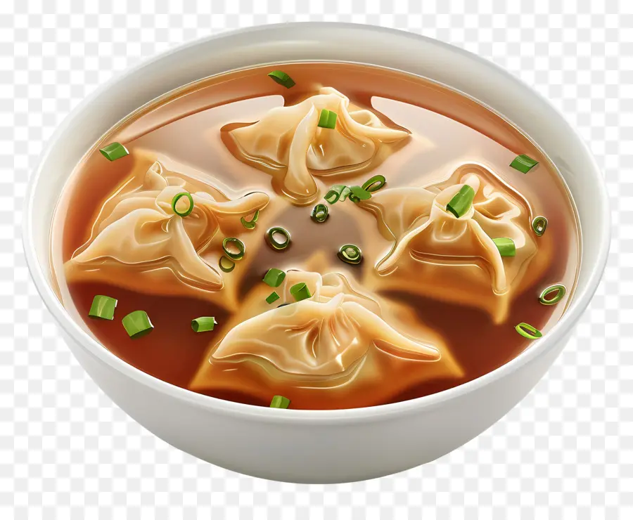 Wonton çorbası，Çorba PNG