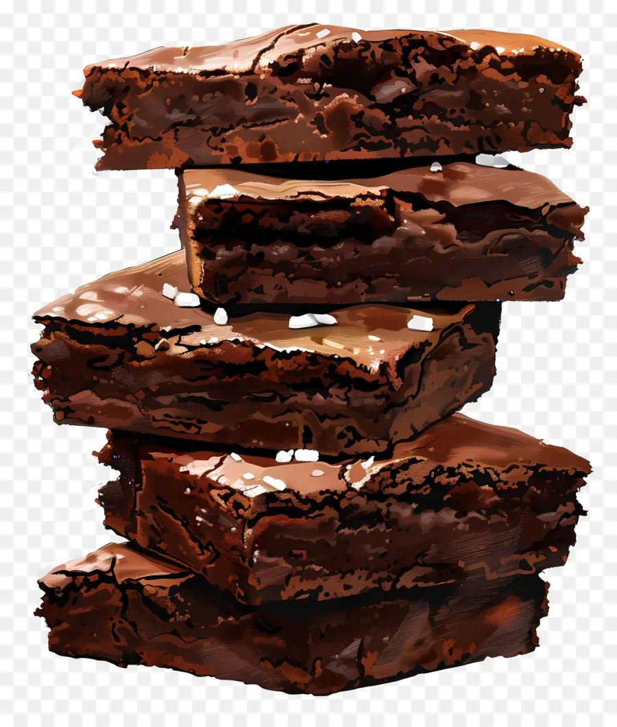 Brownie Yığını，Çikolatalı Kek PNG