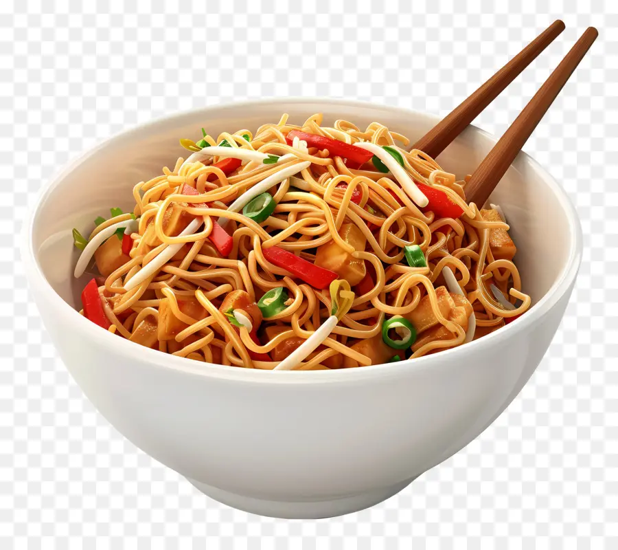 Chow Mein，Erişte PNG