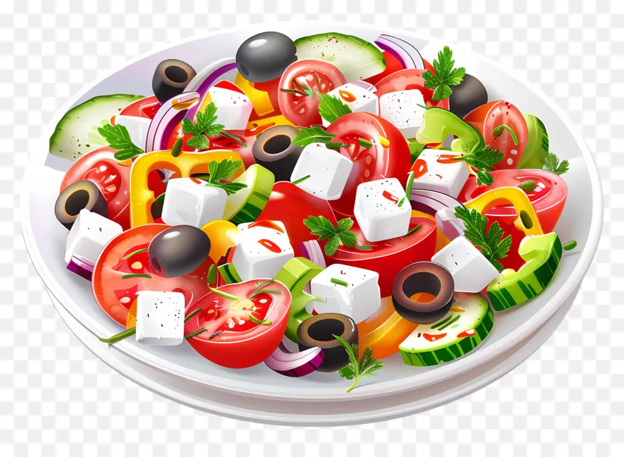 Yunan Salatası，Salata PNG