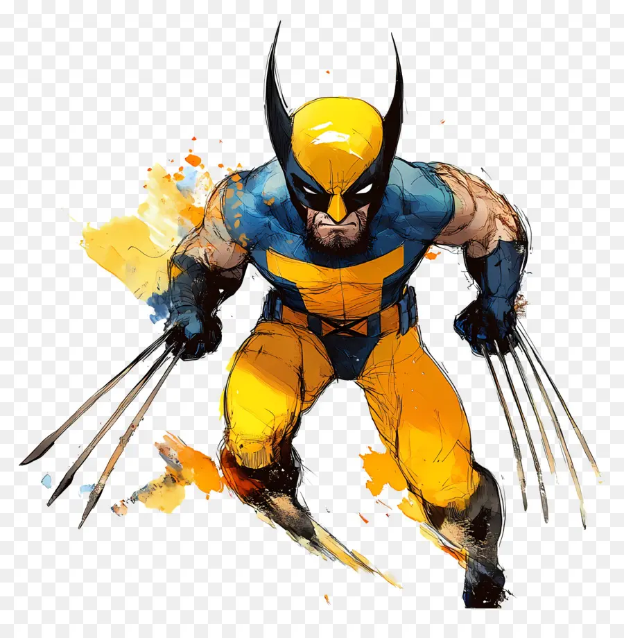 Wolverine，Süper Kahraman PNG