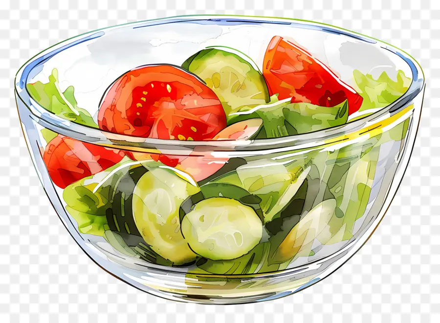 Bir Kase Salata，Salata PNG