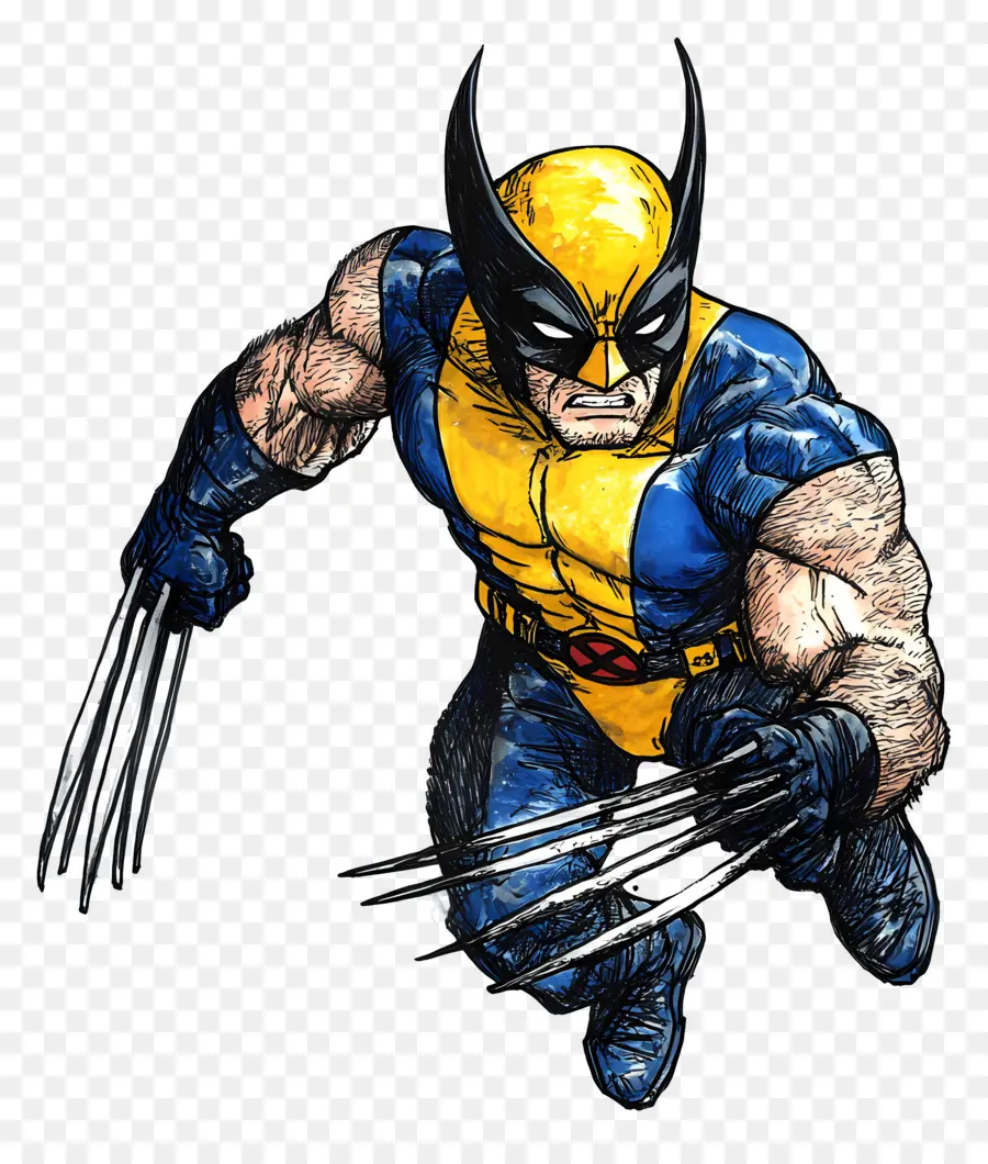 Wolverine，Süper Kahraman PNG