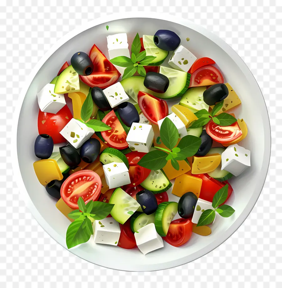 Yunan Salatası，Salata PNG