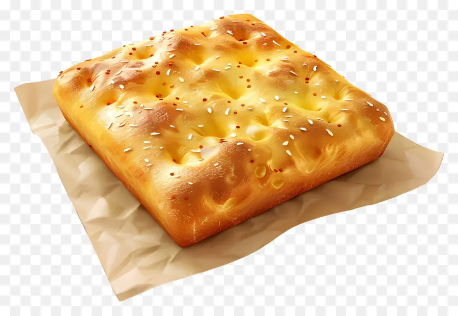 Focaccia Ekmeği，Pişmiş PNG