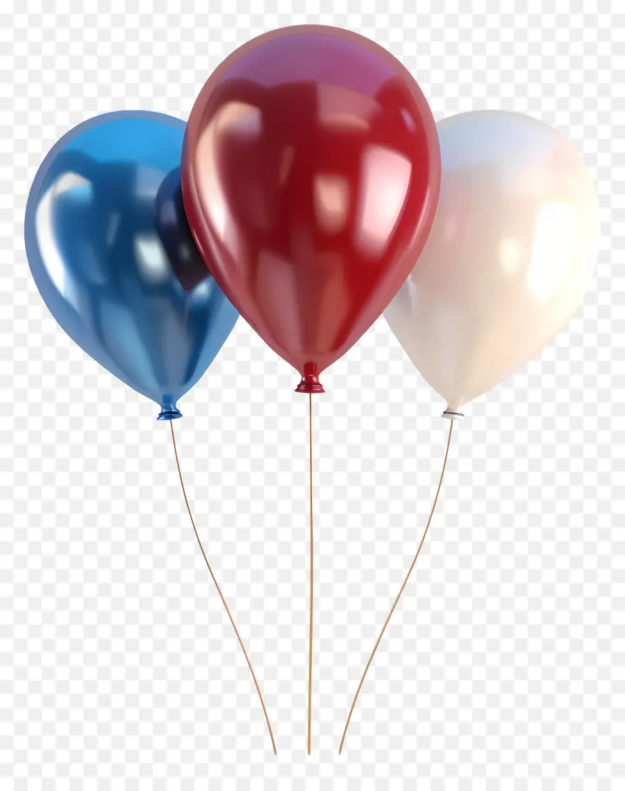 Parti Balonları，Renkli Balonlar PNG