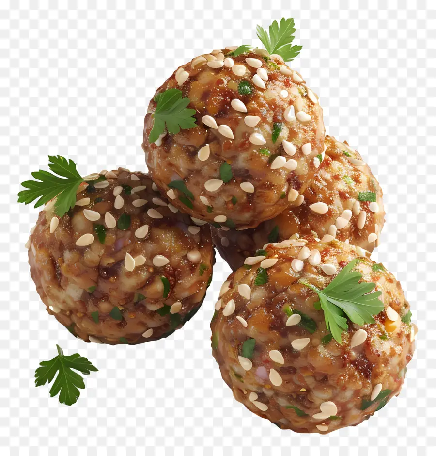 Falafel，Susam Topları PNG