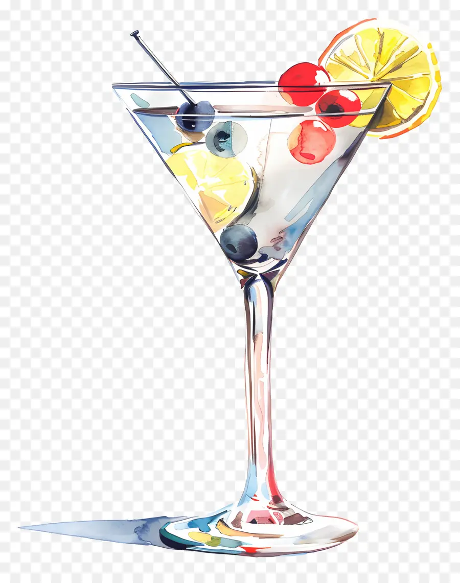 Martini Kokteyli，Mavi Kokteyl PNG