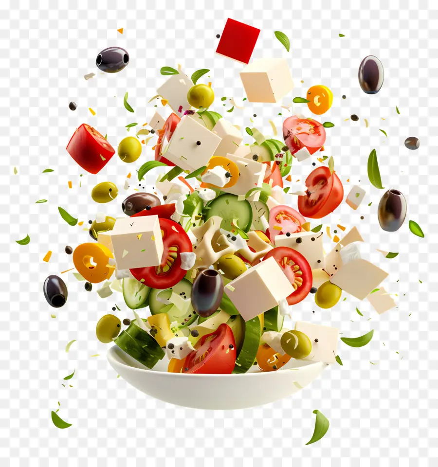 Yunan Salatası，Salata PNG