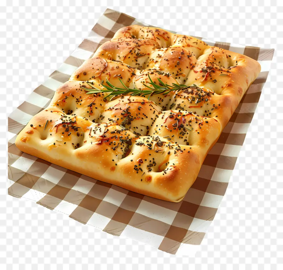 Focaccia Ekmeği，Pişmiş PNG