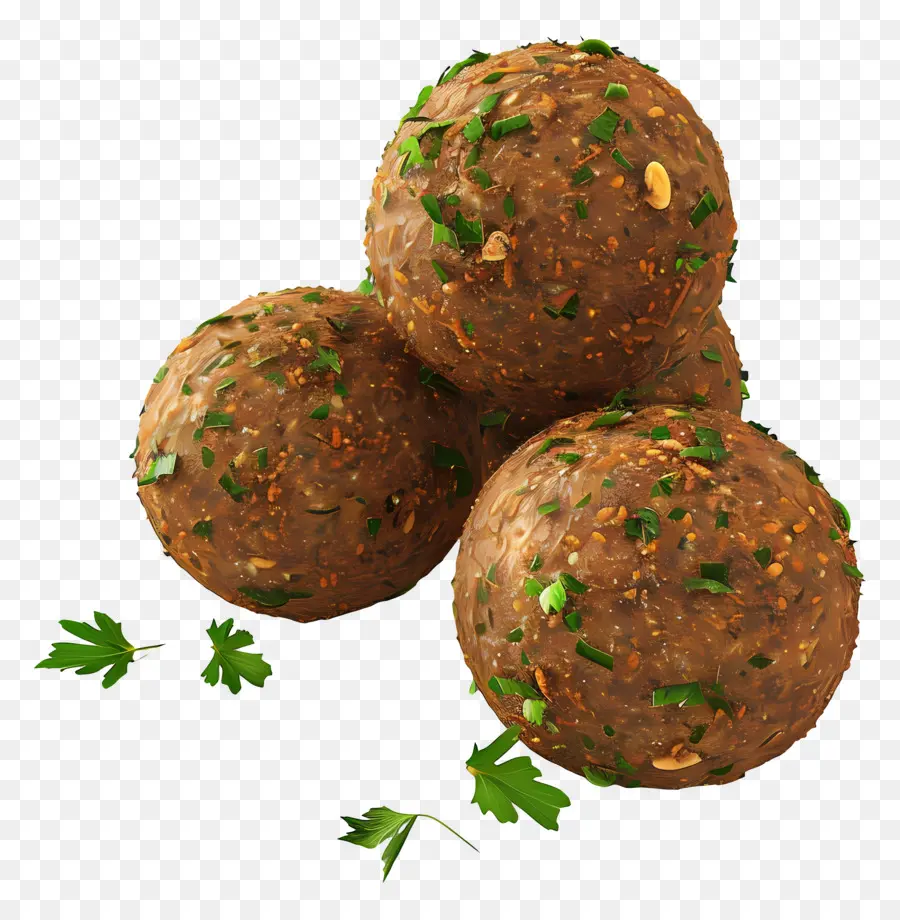 Falafel，Köfte PNG