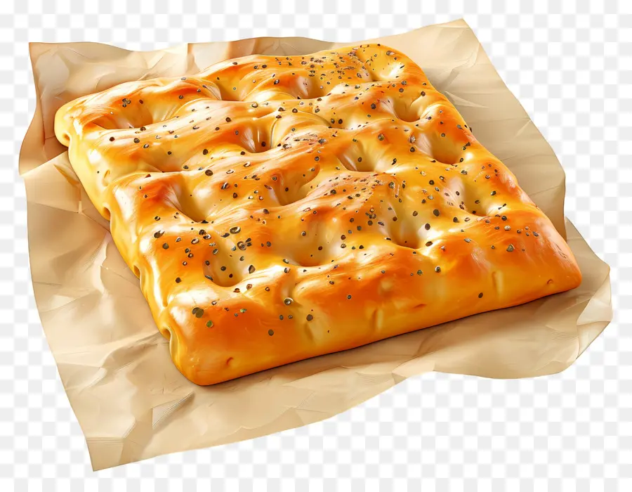 Focaccia Ekmeği，Pişmiş PNG