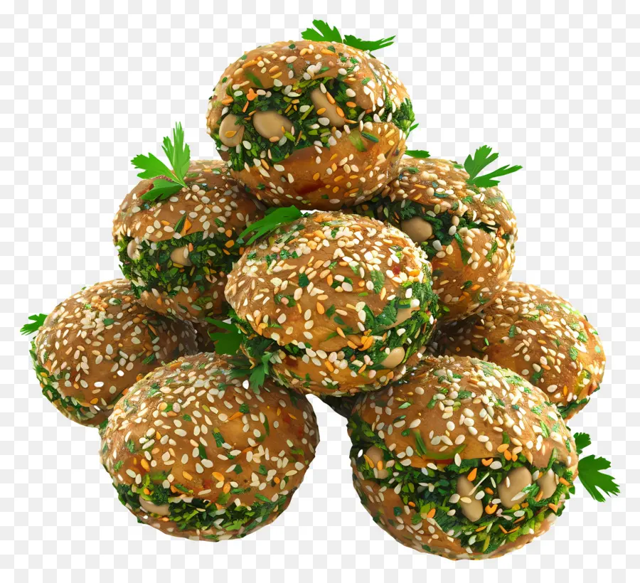 Falafel，Susam Topları PNG