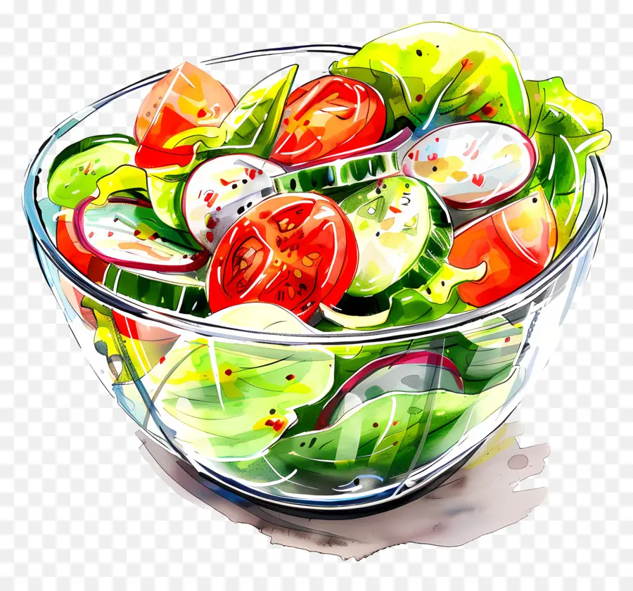 Bir Kase Salata，Salata Kasesi PNG