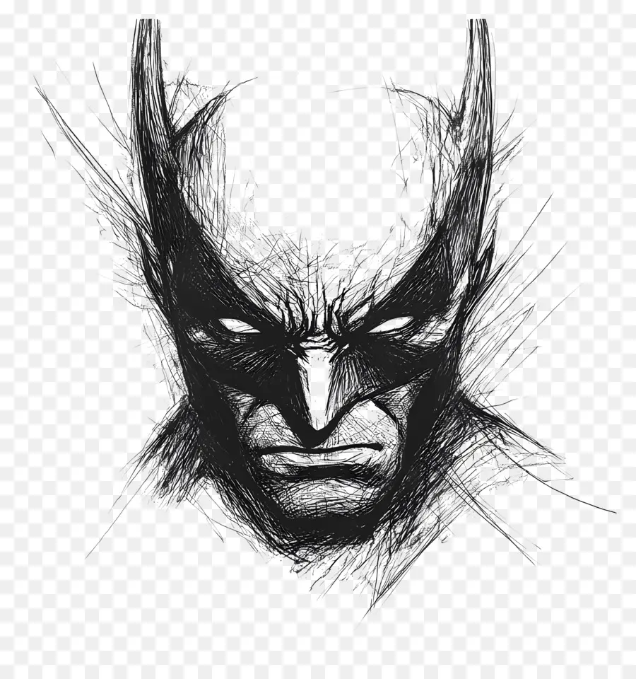 Wolverine，Batman Kroki PNG